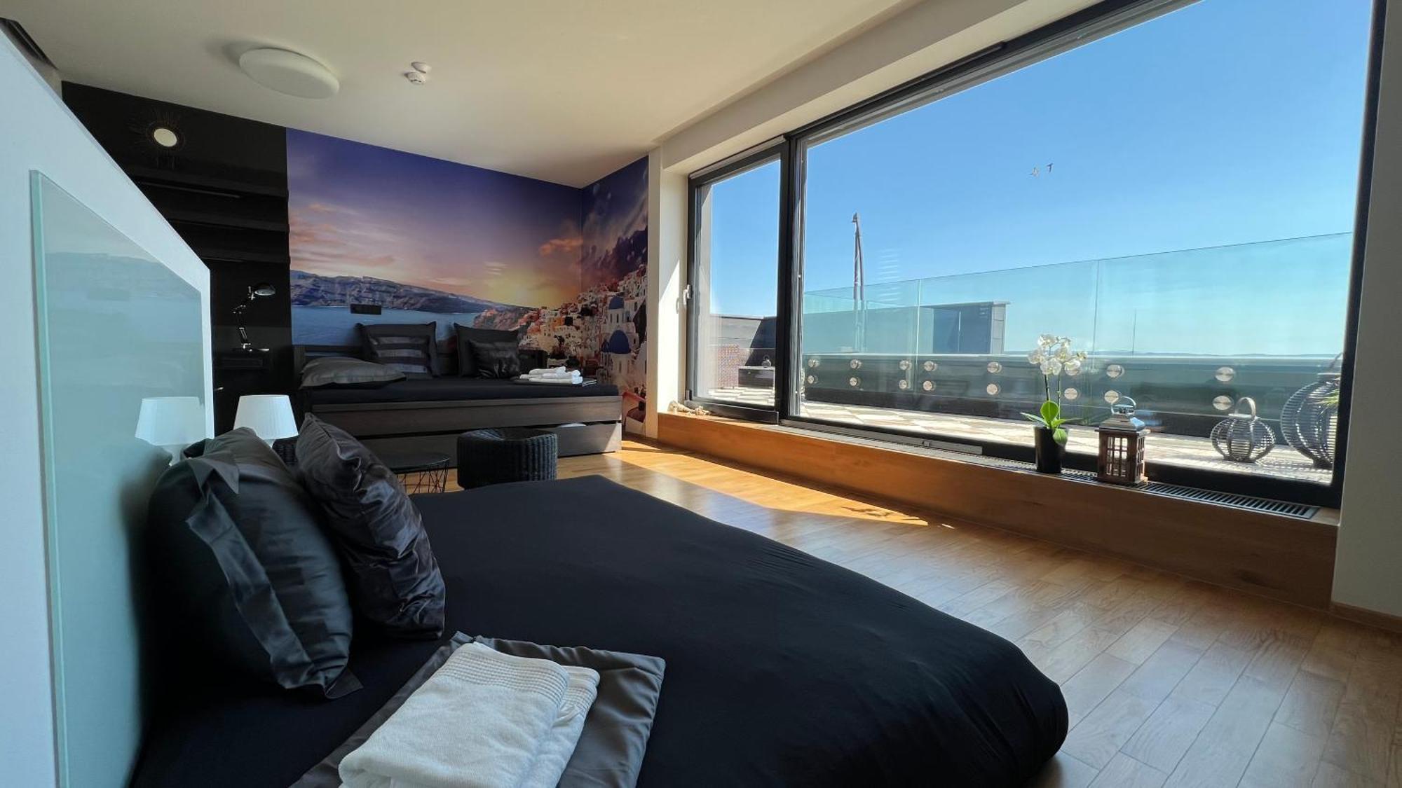 Apartman Se Saunou A Terasou S Vyhledem Na Brno Exterior foto