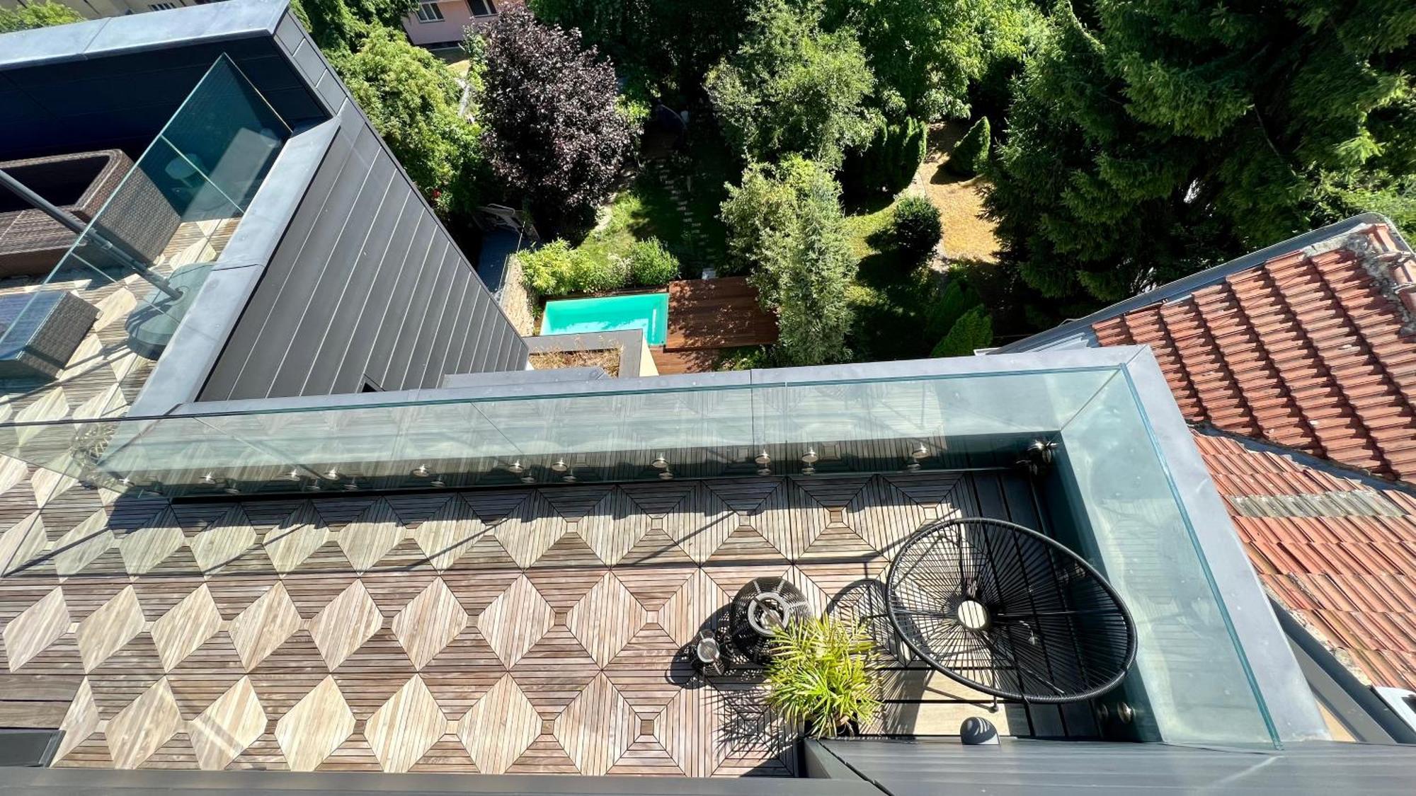 Apartman Se Saunou A Terasou S Vyhledem Na Brno Exterior foto