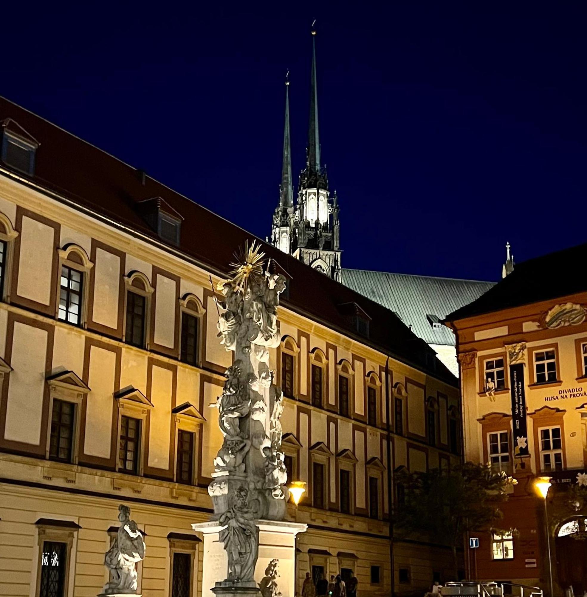 Apartman Se Saunou A Terasou S Vyhledem Na Brno Exterior foto